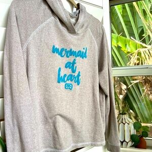 Mermaid at Heart Tan Hoodie